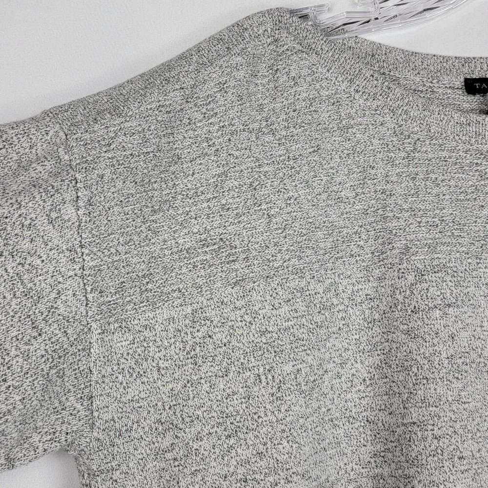 Talbots Womens Pullover Sweater Size XL Gray Cotton Blend Long Sleeve Crew Neck - Picture 5 of 10
